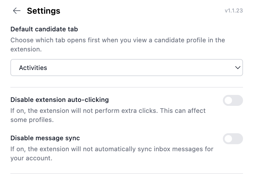 Chrome extension gear for auto-open