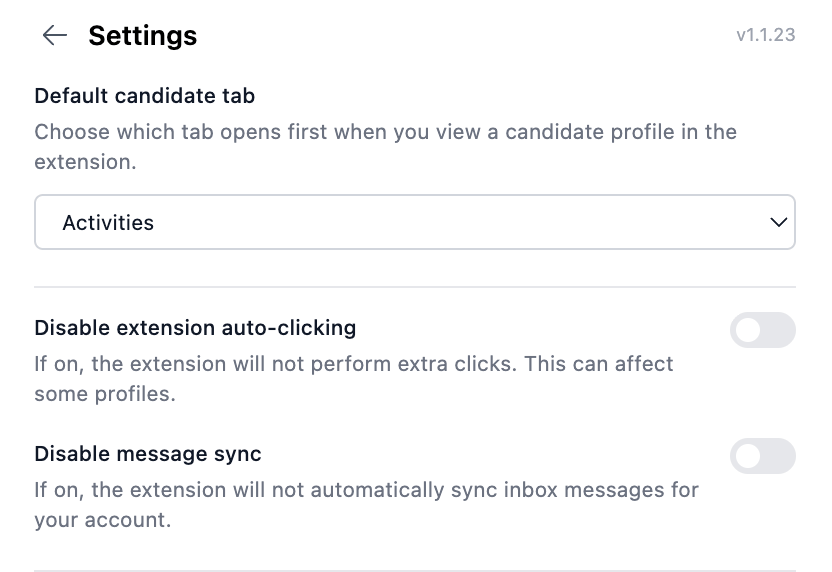 Chrome extension gear for auto-open