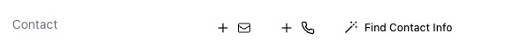 Finding contact info from a person's profile — screenshot 1