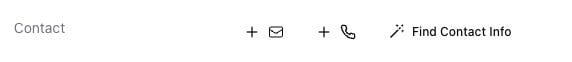Finding contact info from a person's profile — screenshot 1
