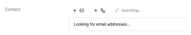 Finding contact info from a person's profile — screenshot 2