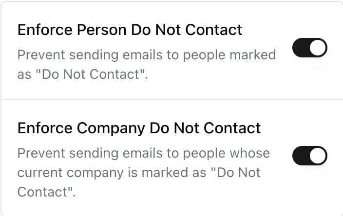 Enforcement settings — screenshot 5