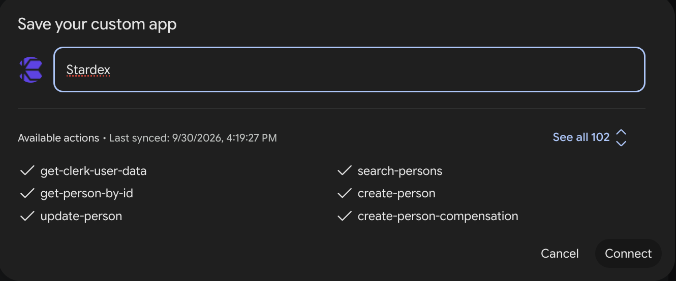 Gemini Google Connector — screenshot 6