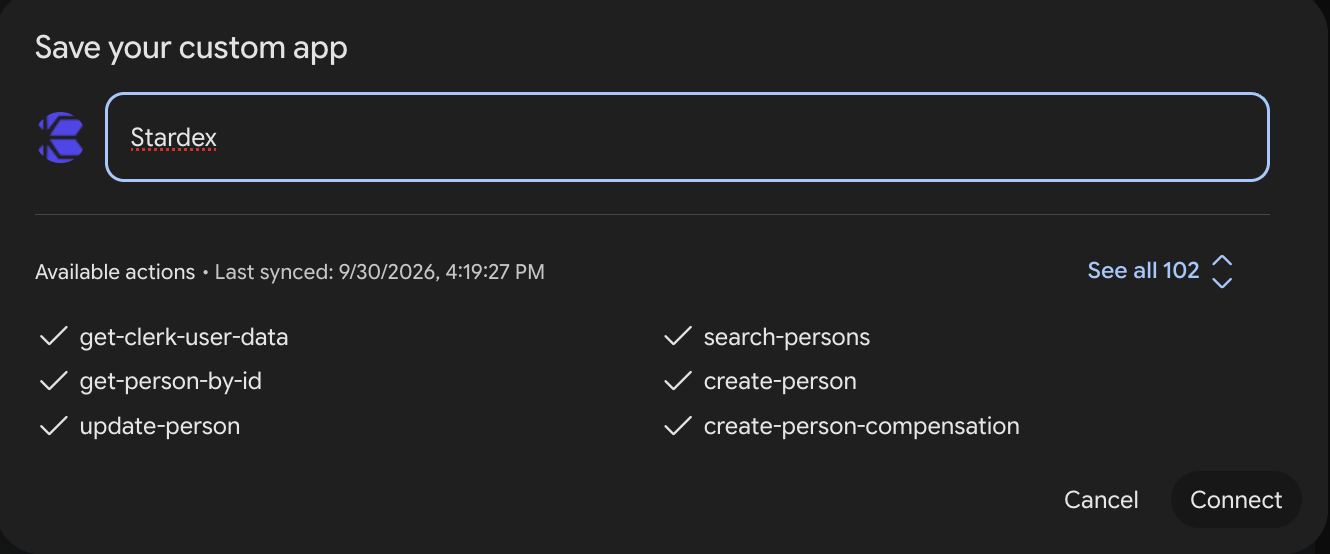 Gemini Google Connector — screenshot 6