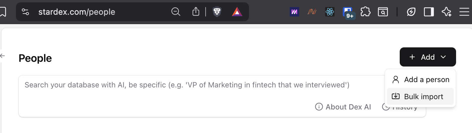 Importing your LinkedIn connections — screenshot 4