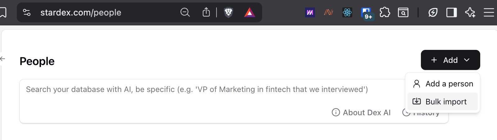 Importing your LinkedIn connections — screenshot 4