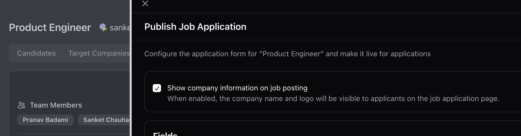 Job board customization — screenshot 4