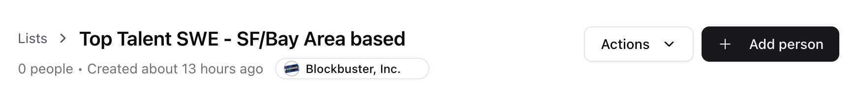 Cloning a list — screenshot 8