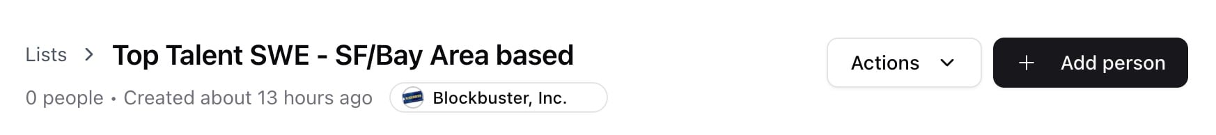 Cloning a list — screenshot 8