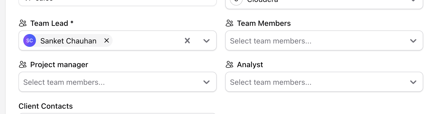 Adding or removing access — screenshot 3