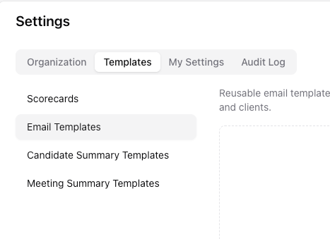 Finding templates — screenshot 1