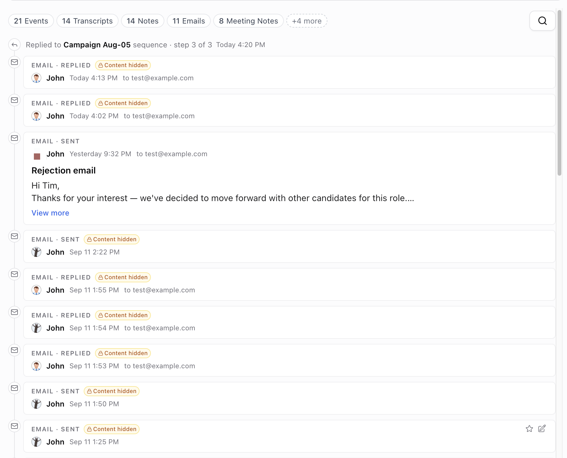 The three options — screenshot 2