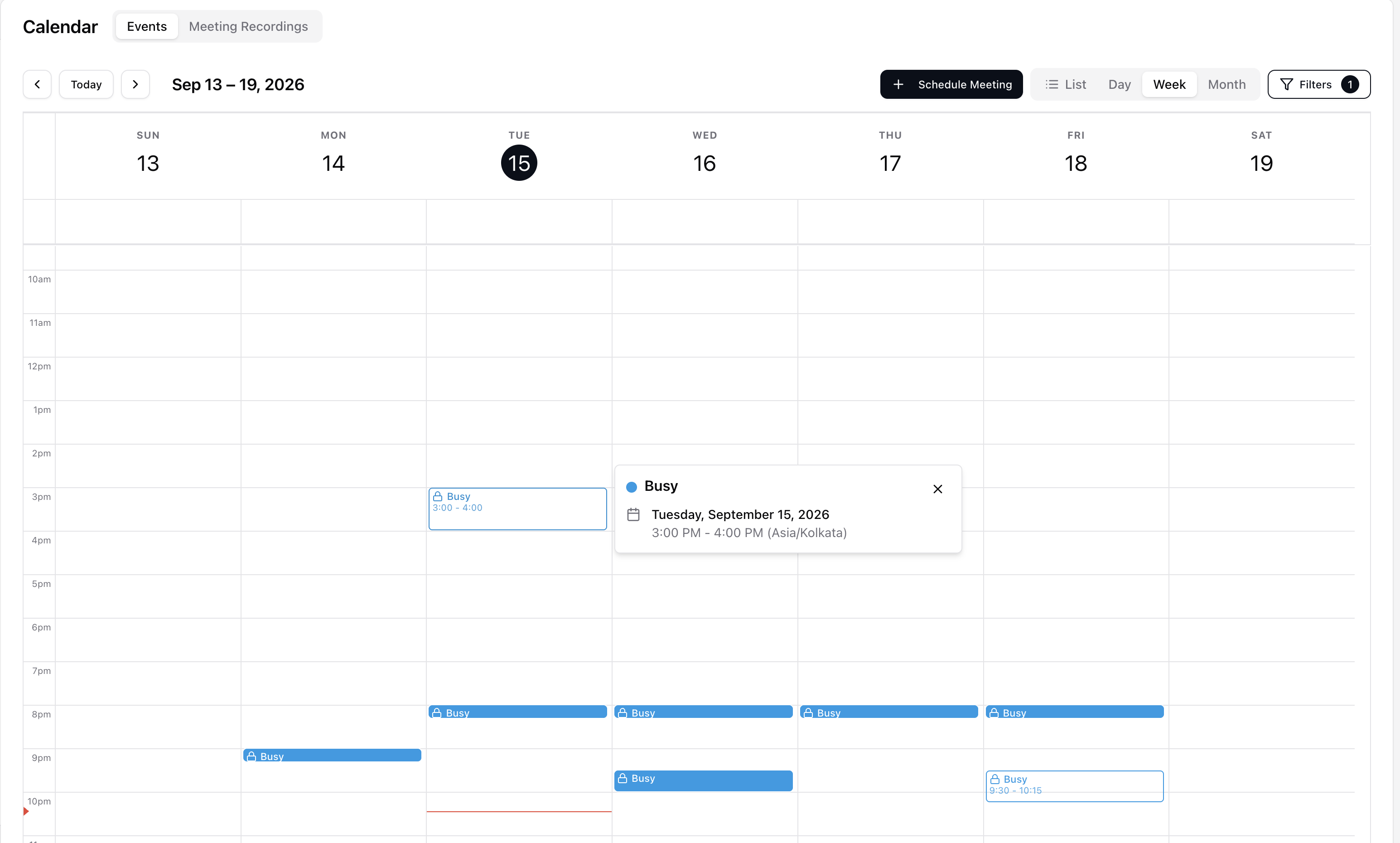 The three options — screenshot 4