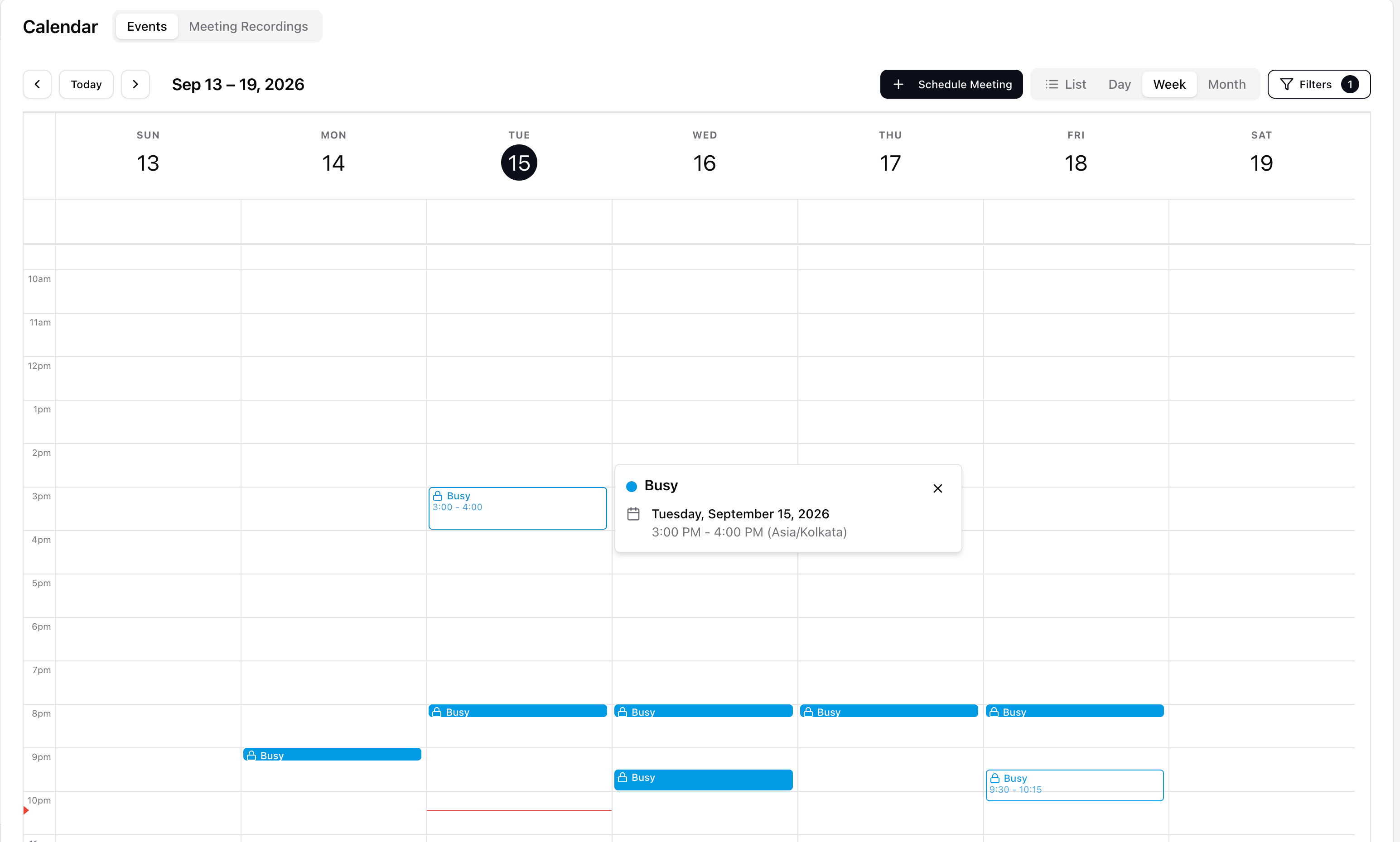 The three options — screenshot 4