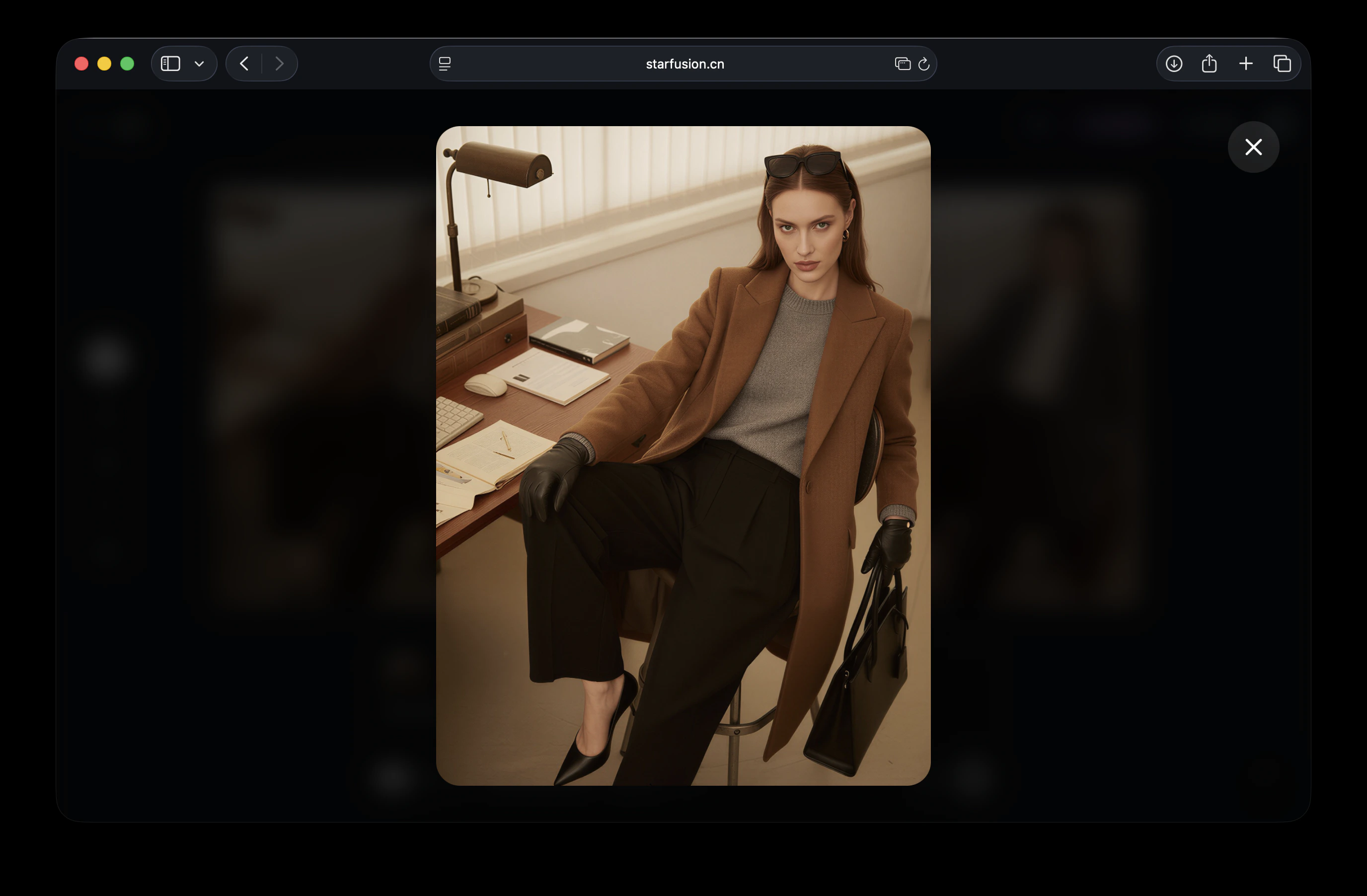 图像卡片操作入口