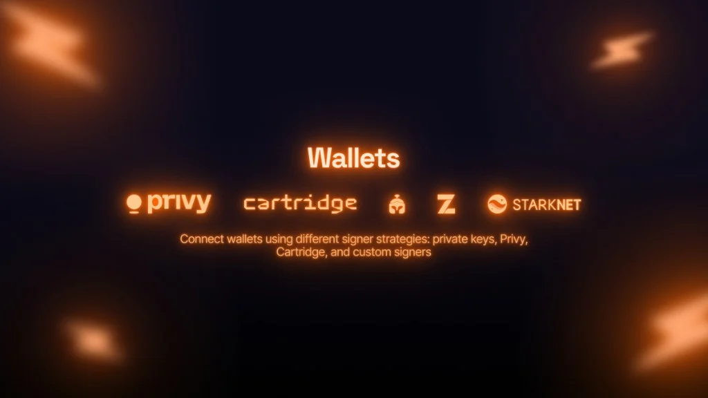 Quick Start wallets hero