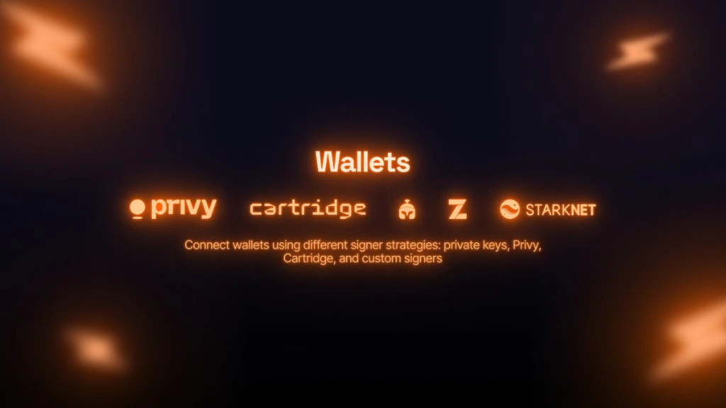 Quick Start wallets hero