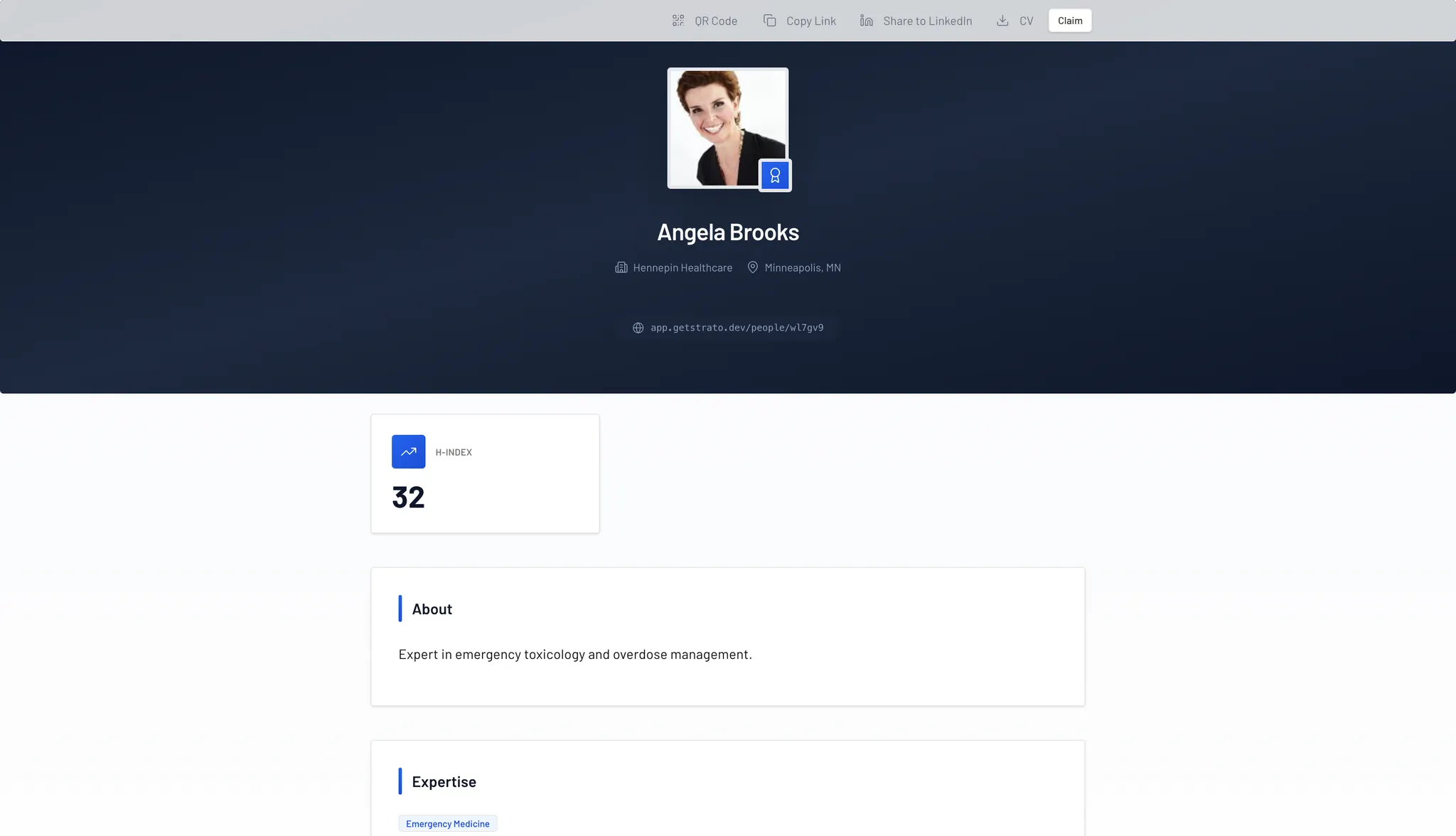 KOL activity tab showing papers and activity feed