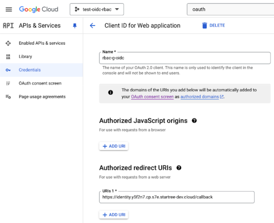 Google - StarTree Docs