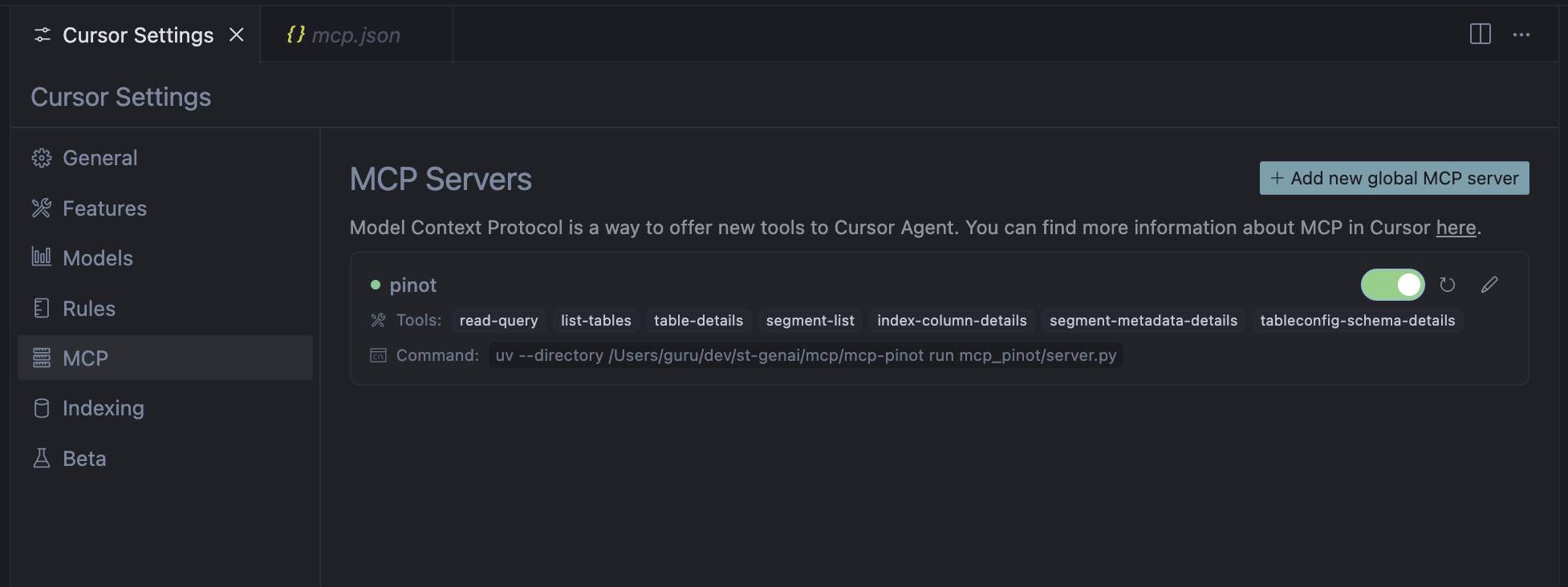 Cursor IDE - StarTree Docs