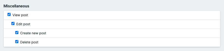 Screenshot of Runway's User Permissions