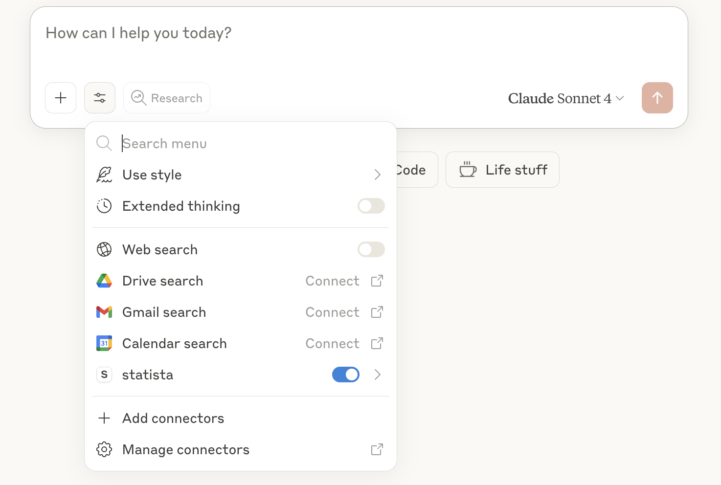 Statista tool should be enabled
