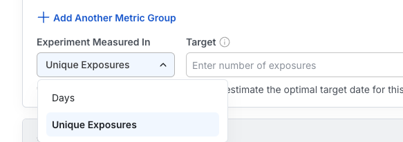 Custom query results table displaying sequential testing adjustments