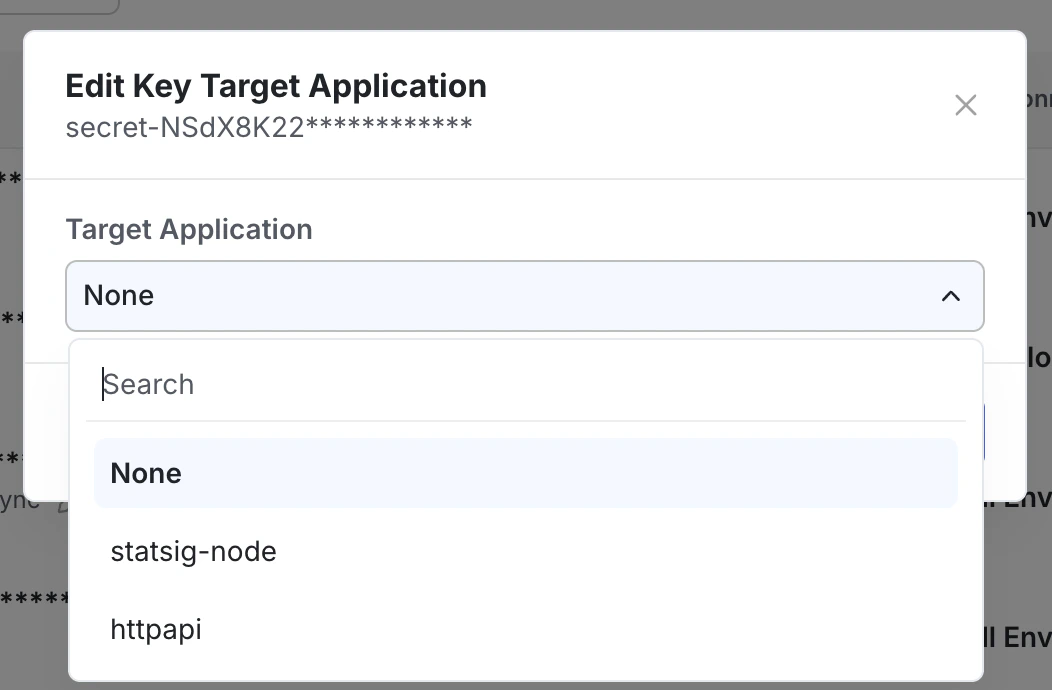 Project Settings