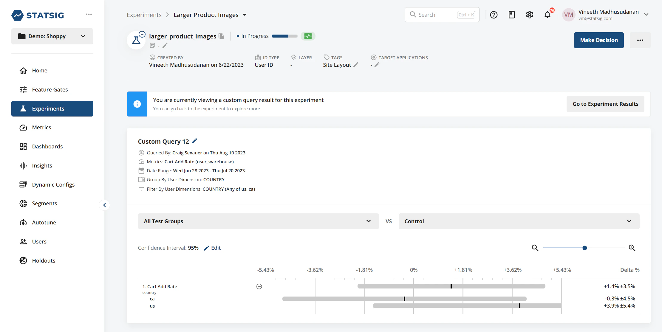 Entity properties setup form