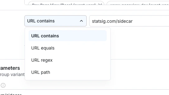 URL Targeting