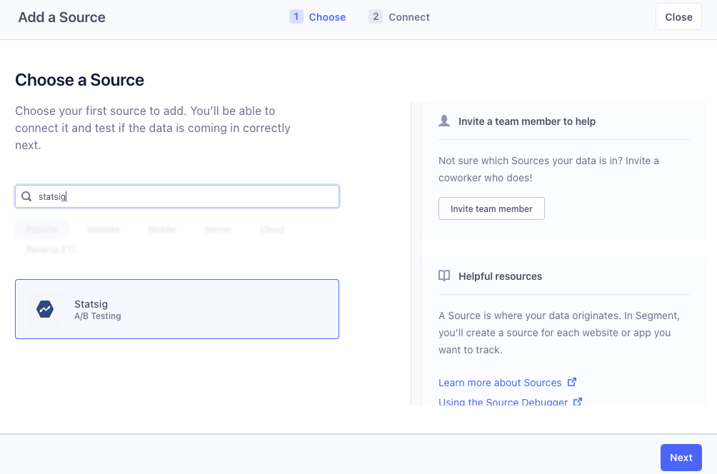 Segment workspace auth prompt for outbound integration