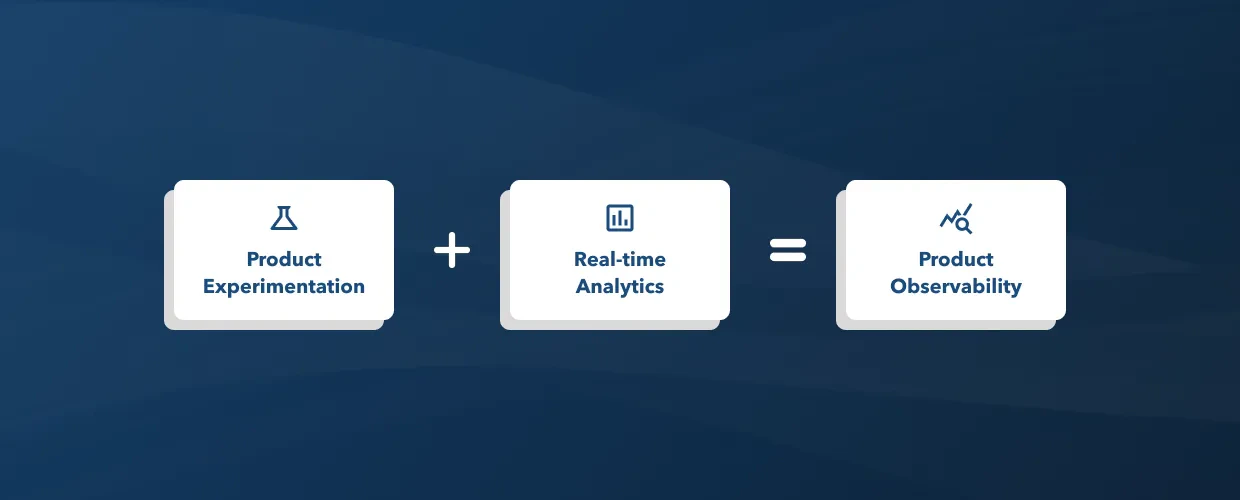 Product observability dashboard overview