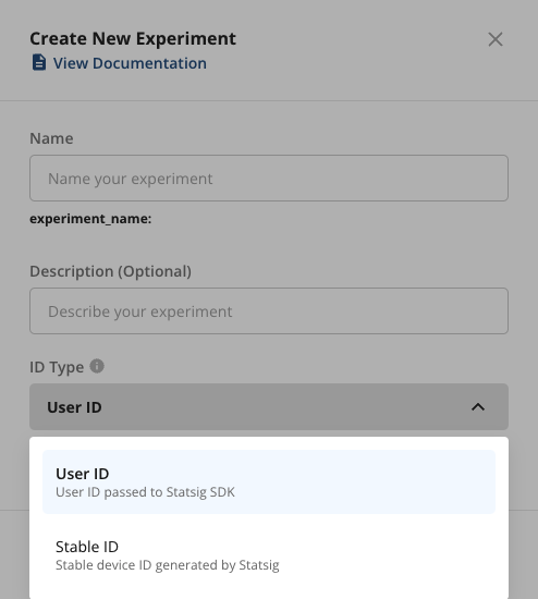 Stable ID Setup