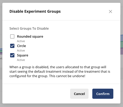 Disable group dialog listing experiment groups with toggles