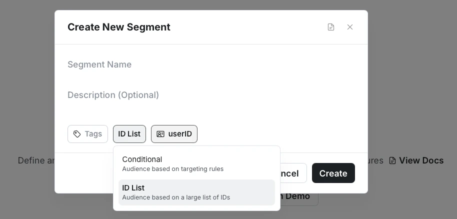 statsig-segment-config