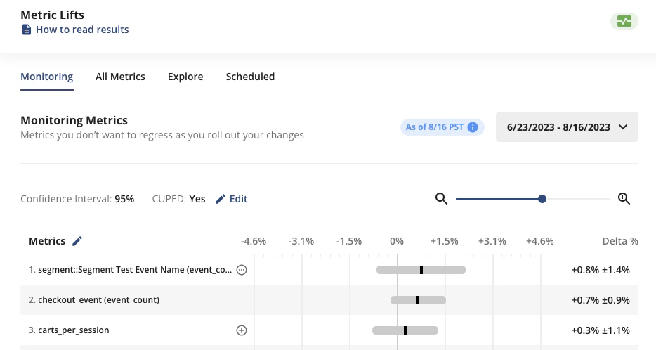 Segment HTTP endpoint settings