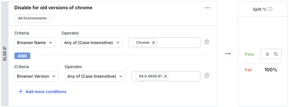 Browser Name and Version Example