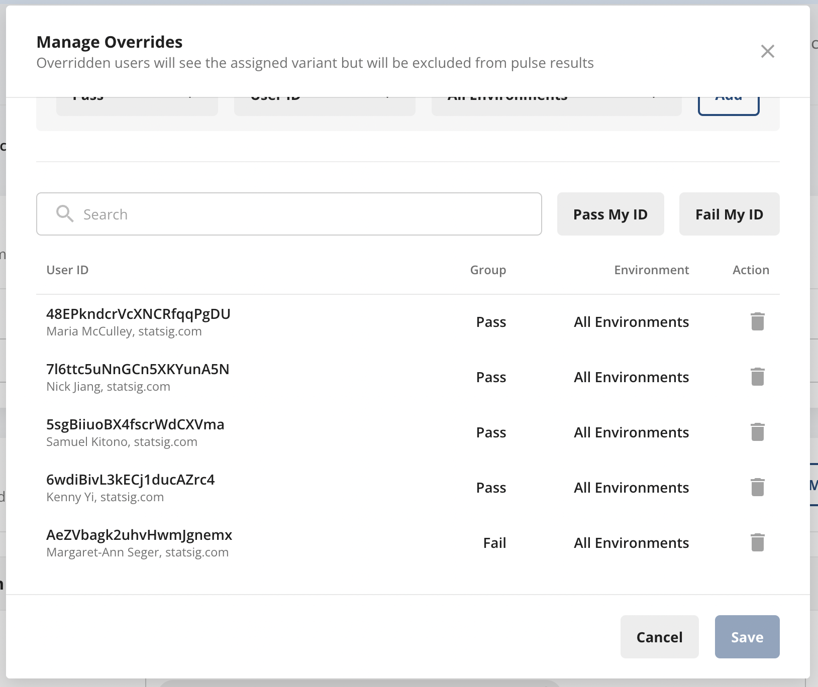 ID resolver usage across console interfaces