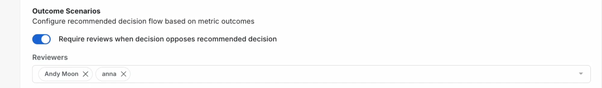 recommendation