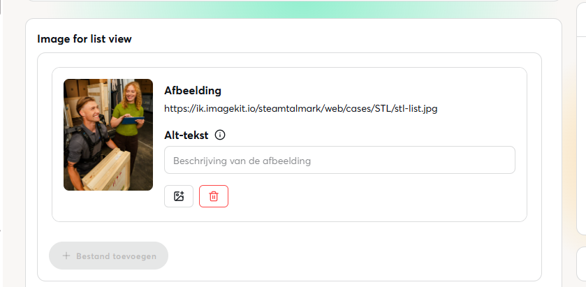 Een afbeeldingsveld met alt-tekst