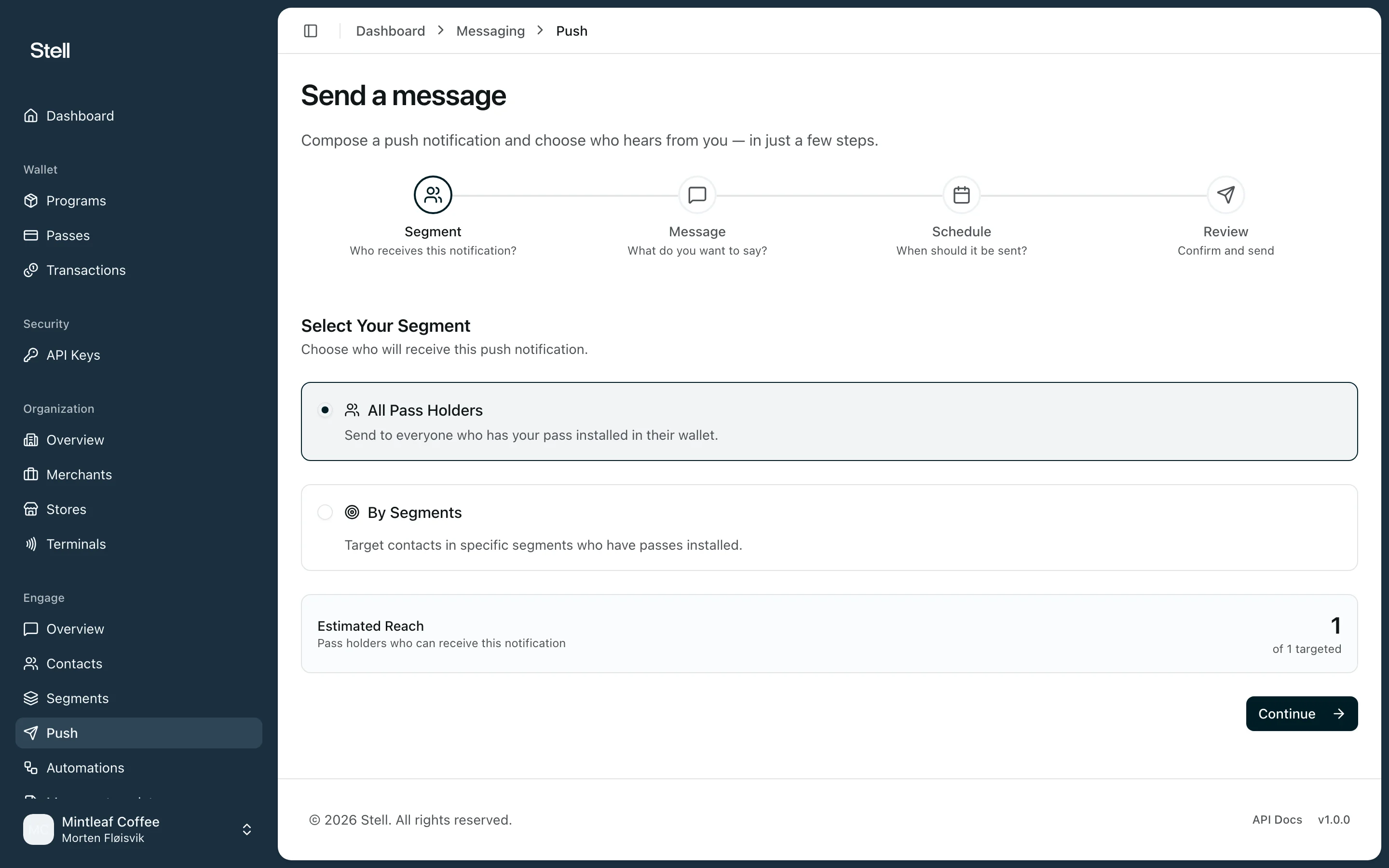 Create a campaign