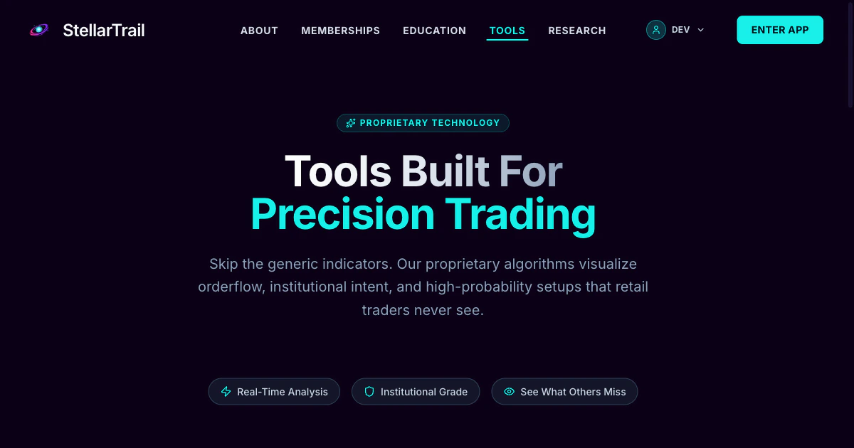 StellarTrail Charting Tools