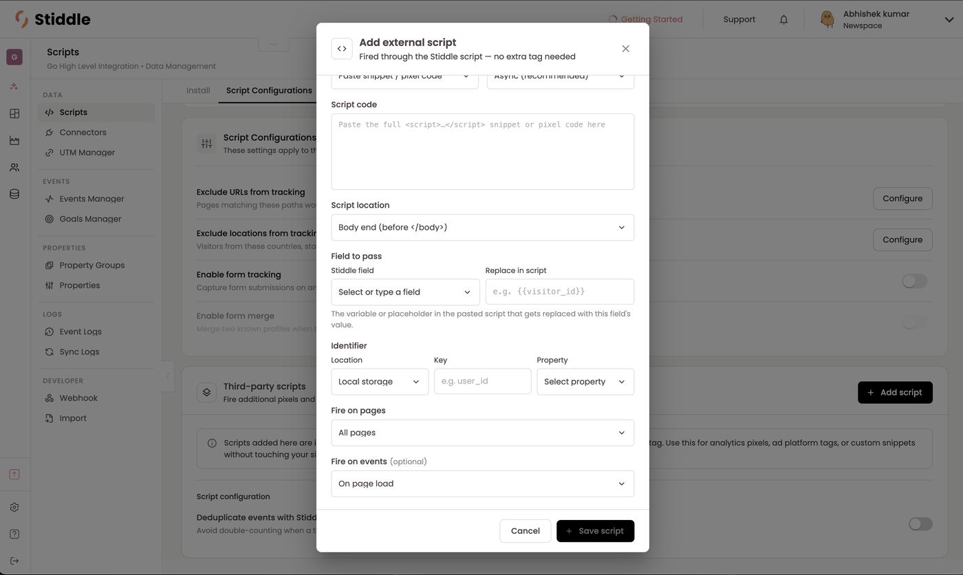 Fields, identifier and firing rules