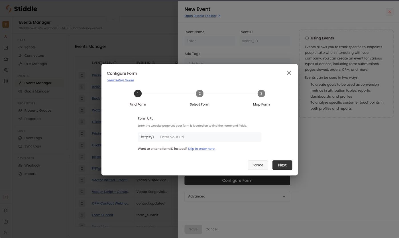Step 1 — Find Form