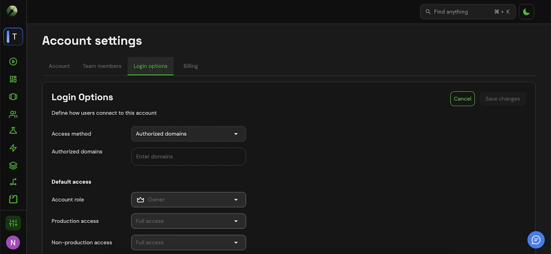 Authorized domain - Stigg Documentation