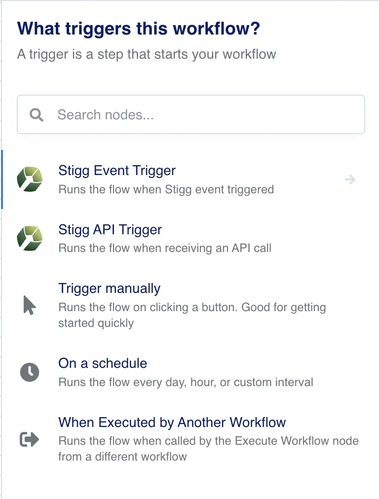 Workflow key concepts - Stigg Documentation