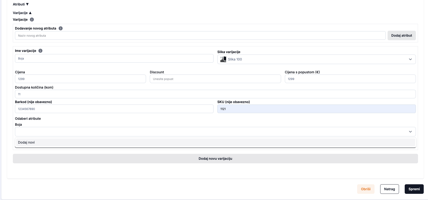 Atri - svijetla tema