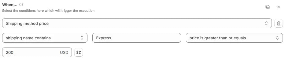 Versandmethode Preis