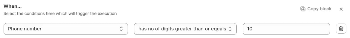 Telefonnummer Größer Als
