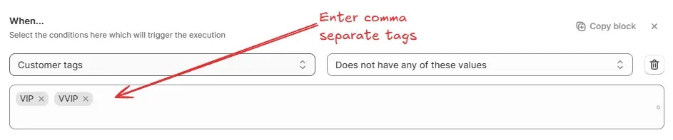 Tags client